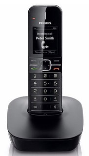 Р/Телефон Dect PHILIPS CD4801(Черный)