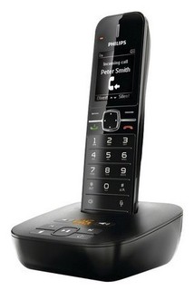 Р/Телефон Dect PHILIPS CD4851(Черный)