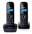 Р/Телефон Dect Panasonic KX-TG1612RU1 (черный+белый, 2 трубки)