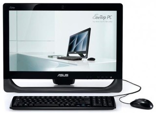 Моноблок  Asus ET2011EGT 20" E5800/4G/500G/ATI HD5470 512Mb/DVD-RW/WF/Cam/W7HP/Multi/KB+m/Black