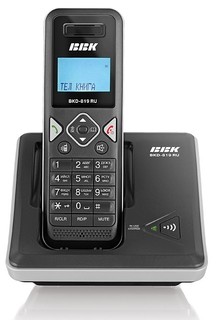 Р/Телефон Dect BBK BKD-819 RU (черный)