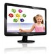 Монитор Philips TFT 21,5" 222E2SB/01 Glossy-Black TN 5ms 16:9 DVI 500000:1 250cd