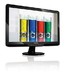 Монитор Philips TFT 21,5" 222EL2SB/01 Glossy-Black TN LED 5ms 16:9 DVI 20M:1 250cd