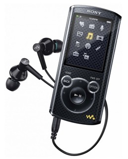 Плеер Flash Sony NWZE463B 4Gb Black