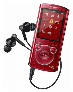 Плеер Flash Sony NWZE464R 8Gb Red