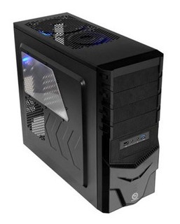 Корпус Thermaltake VN600A1W2N Spacecraft Black w/o PSU USB3.0 ATX SECC Window