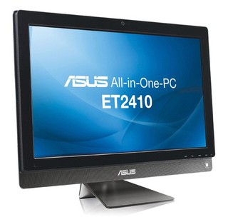 Моноблок Asus ET2410INTS 24" 2400S/6G/1Tb/NV GT540M 1Gb/DVD-RW/WF/Cam/W7HP/Multi/RK/KB+m/Black