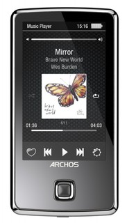 Флеш плеер ARCHOS 30C VISION 8GB 3" 320x400 SENSOR TFT FM/MP3/WAV/OGG/FLAC/APE/AVI/FLV/RMVB/13H