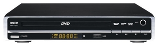 Плеер DVD Mystery MDV-735U черный USB