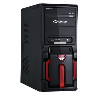 Корпус Velton 2202 D-Red  400W ATX