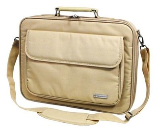 Сумка для ноутбука Continent CC03 Beige 15" (Нейлон, бежевая, 410x310x90мм)