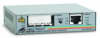 Медиаконвертер Allied Telesis (AT-MC1008/GB) 1000T to GBIC