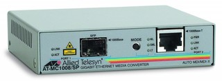 Медиаконвертер Allied Telesis (AT-MC1008/SP) 1000T to SFP