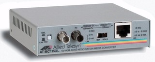 Медиаконвертер Allied Telesis (AT-MC116XL) 10/100TX to 10FL/100SX ST