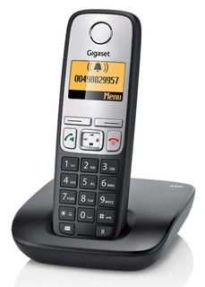 Телефон Siemens Dect Gigaset A400 HSB RUS (Черный, доп. трубка к A400)
