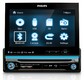 Автомагнитола DVD Philips CED750/51 1din выездной экран 7" Bluetooth