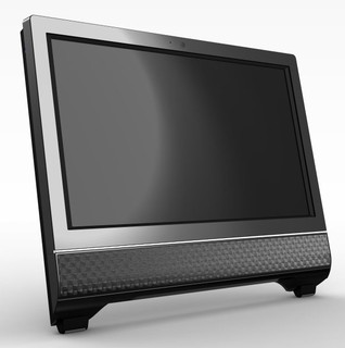 Моноблок баребон ECS G11-21ENS6B 21.5" (motherboard H61, LGA1155, WiFi, 1.3MP cam, spk) OEM