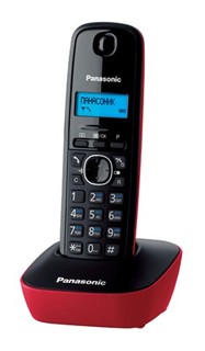 Р/Телефон Dect Panasonic KX-TG1611RUR (красный)
