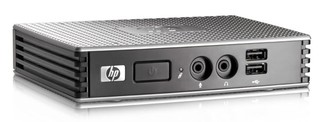 Системный блок Тонкий Клиент HP t5325 Marvell ARM 1.2GHz/512MB Flash/512MB/kbd/mouse/ThinPro/VESA (VY623AA)