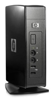 Системный блок Тонкий Клиент HP t5540 VIA Eden 1GHz/128MB Flash/512MB/kbd/mouse/Win CE6.0/VESA (VA213AA)