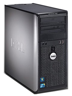 Системный блок Dell OptiPlex 780 MT C2D E7500/2G/500GB/DVD+/-RW/W7 to XPp (X057800106R)