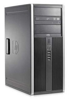 Системный блок HP Elite 8000CMT E8400/320GB/2GB/DVDRW/kbd/mouse/W7Pro RUS (WB713EA)