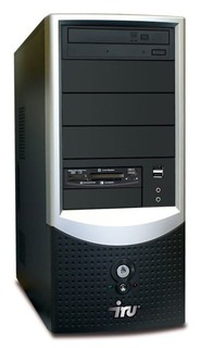 Системный блок iRU Corp 310 PDC-E5400(2700)/2048/250/DVD-RW/CR/bl