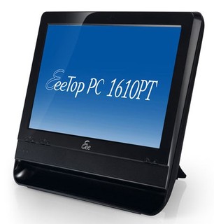 Моноблок PC Asus ET1610PT 16" Atom D410/2G/250G/no ODD/WF/Cam/W7HP/KB+m/Black