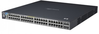 Коммутатор HP (JD010A) E4800-48G, 44 10/100/1000BASE-T ports, 4 GE/SFP ports, 2 slots for 10G mod