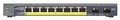 Коммутатор Netgear (GS110TP-100EUS) Управляемый Smart, 8GE+2SFP PoE портов с внешним блоком питания