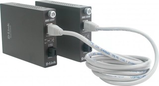 Трансивер D-Link 10/100BASE-TX to 100BASE-FX Single-mode Fiber, 20km, SC (DMC-920R)