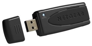 Сетевая карта Netgear (WNDA3100-200PES) 300Mbps, 802.11n, 2.4 ГГц или 5 ГГц, USB 2.0