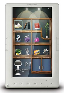Электронная книга Digma C701 TFT 7дюймов 4Gb чёрная + чехол
