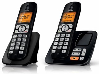 Р/Телефон Dect PHILIPS CD2852B (Черный)