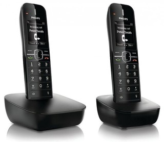 Р/Телефон Dect PHILIPS CD4802B (Черный)