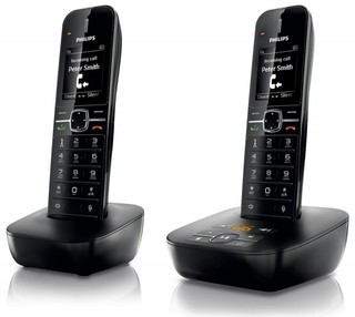 Р/Телефон Dect PHILIPS CD4852B (Черный)