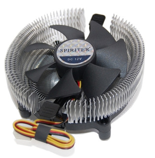Вентилятор SPIRITER S80-88R (AL), LGA775 /1156 + AM2/754/939/940, Rifle, 80*80*25мм, Al, 25dB, 2500об/мин