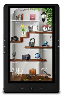 Электронная книга Digma T700 touch TFT 7дюймов 4Gb чёрная + чехол