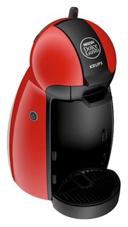 Кофемашина Krups KP1006 Piccolo Дольче Густо красная, капсульная