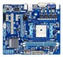 Материнская плата GIGA-BYTE GA-A55M-S2V sFM1 /AMD A75/ 2xDDR3, PCI-E, VGA,DVI,SATA RAID,GBLan,mATX