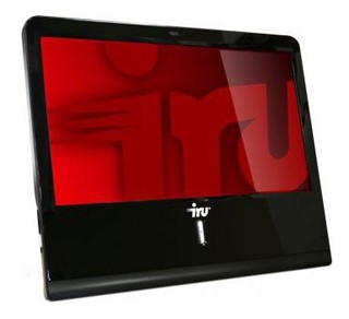 Моноблок iRU 108 18.5"Atom D410/2Gb/320G/Intel GMA3150/DVD-RW/Wi-Fi/CR/Cam/K+M/W7-Str/black
