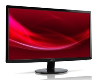 Монитор Acer TFT 21.5" S222HQLCbid Glossy-Black TN LED 2ms 16:9 DVI HDMI 100M:1
