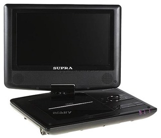 Портативный DVD Плеер Supra SDTV-917UT black