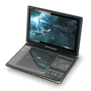Портативный DVD Плеер Supra SDTV-917UT dark grey