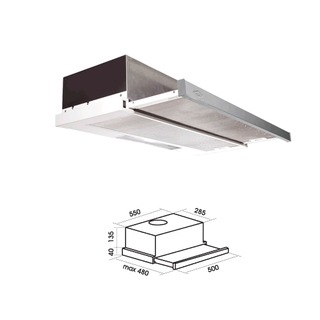 Вытяжка MBS ARALIA 250 WHITE