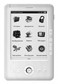 Электронная книга Digma e601 HD Pearl 6 дюймов 1024*768 белая, чехол,  4Gb
