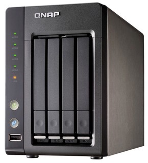 Сетевой RAID-накопитель QNAP SS-439 Pro 1.6 GHz CPU Intel с 4 отсеками для жестких дисков 2.5"