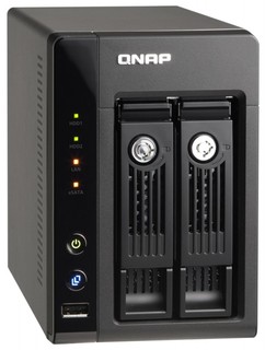 Сетевой RAID-накопитель QNAP TS-239 PRO II  1.6 GHz CPU Intel с двумя отсеками для жестких дисков