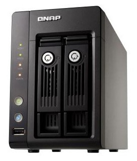 Сетевой RAID-накопитель QNAP TS-259 Pro 1.6 GHz CPU Intel Atom™ D510 с 2 слотами для жестких дисков