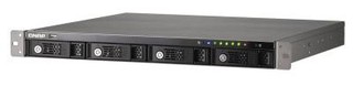 Сетевой RAID-накопитель QNAP TS-410U 800 MHz CPU с 4 отсеками для жестких дисков стоичное исполнение